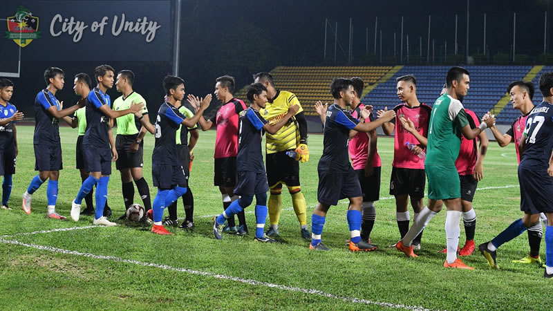 Pre season Kuching FA  1 1 UiTM  FC SarawakCrocs com